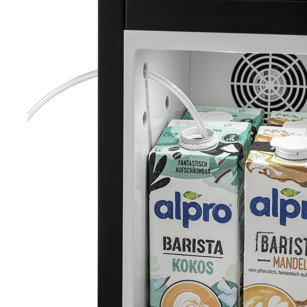 Bartscher KV9 Milchkühlschrank für Gastro Kaffeevollautomat