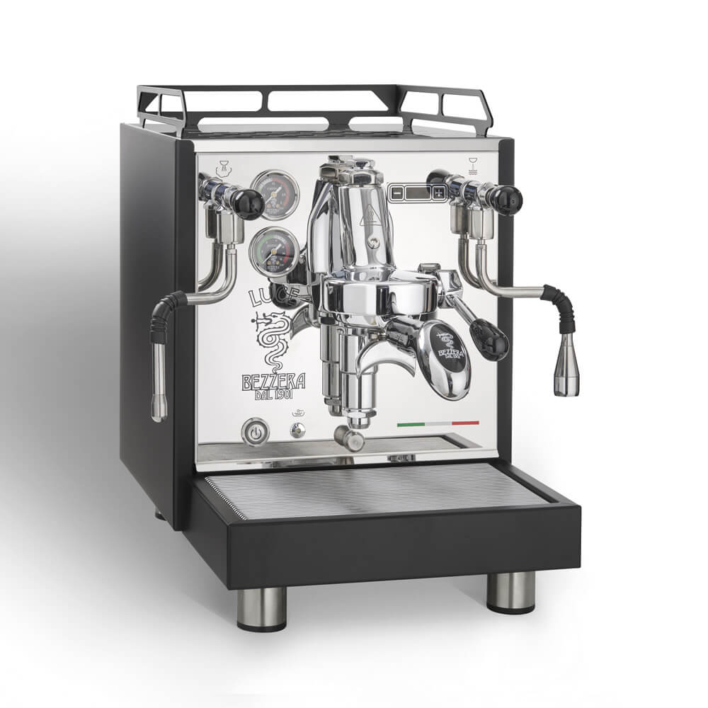 Bezzera Luce S mit PID Siebtraegermaschine Schwarz