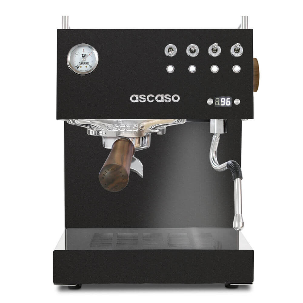 Ascaso Steel DUO Siebträger Kaffeemaschine mit PID Schwarz