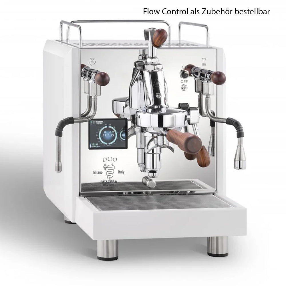 Bezzera Duo - Dual Boiler Siebträgermaschine PM-Version (Manuell)-Weiss